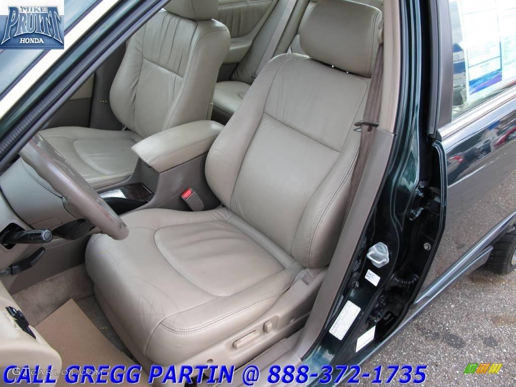 1999 Accord EX V6 Sedan - Dark Emerald Pearl / Ivory photo #11