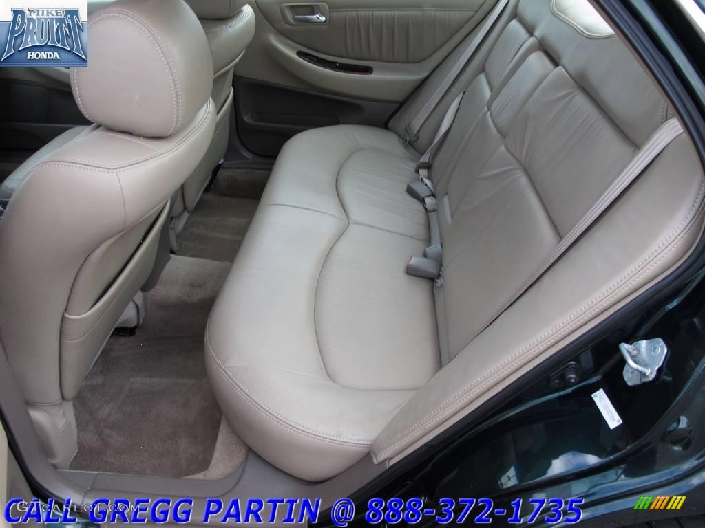 1999 Accord EX V6 Sedan - Dark Emerald Pearl / Ivory photo #12
