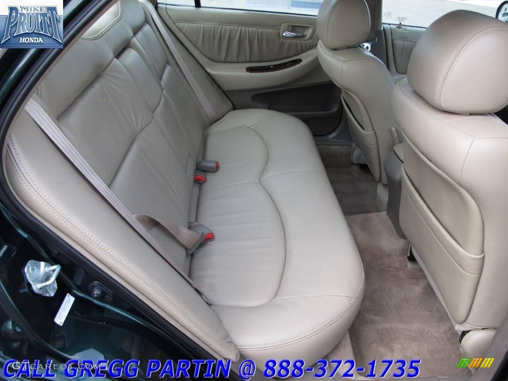 1999 Accord EX V6 Sedan - Dark Emerald Pearl / Ivory photo #13