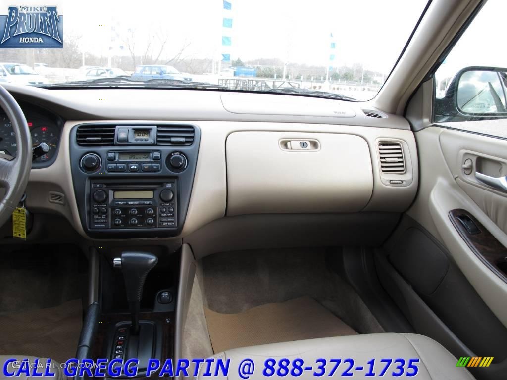 1999 Accord EX V6 Sedan - Dark Emerald Pearl / Ivory photo #16
