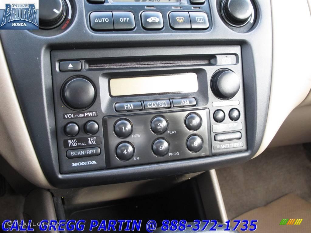 1999 Accord EX V6 Sedan - Dark Emerald Pearl / Ivory photo #23