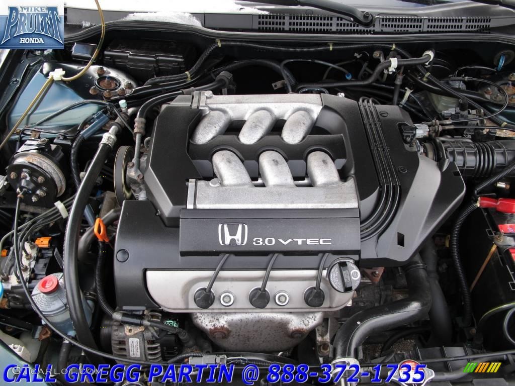 1999 Accord EX V6 Sedan - Dark Emerald Pearl / Ivory photo #25