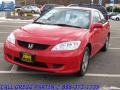 2004 Rally Red Honda Civic EX Coupe  photo #3