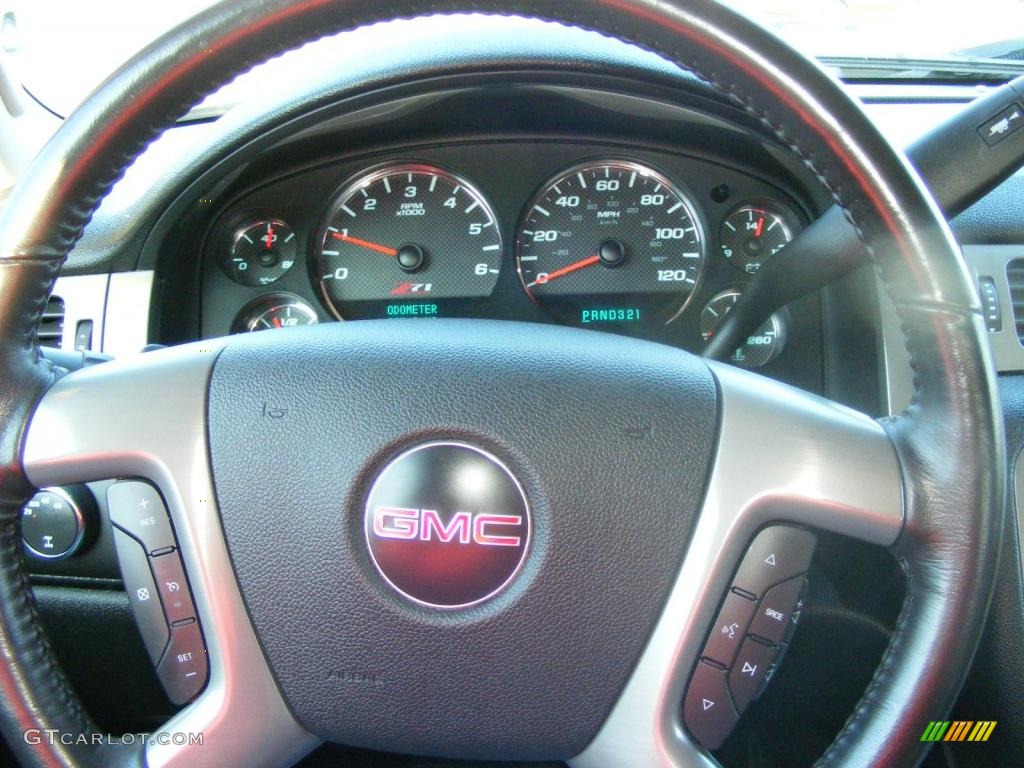 2008 Sierra 1500 SLE Extended Cab 4x4 - Silver Birch Metallic / Ebony photo #6