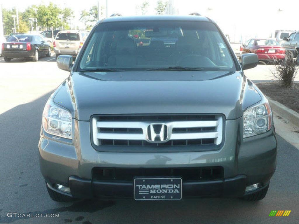 2007 Pilot EX-L - Nimbus Gray Metallic / Gray photo #2