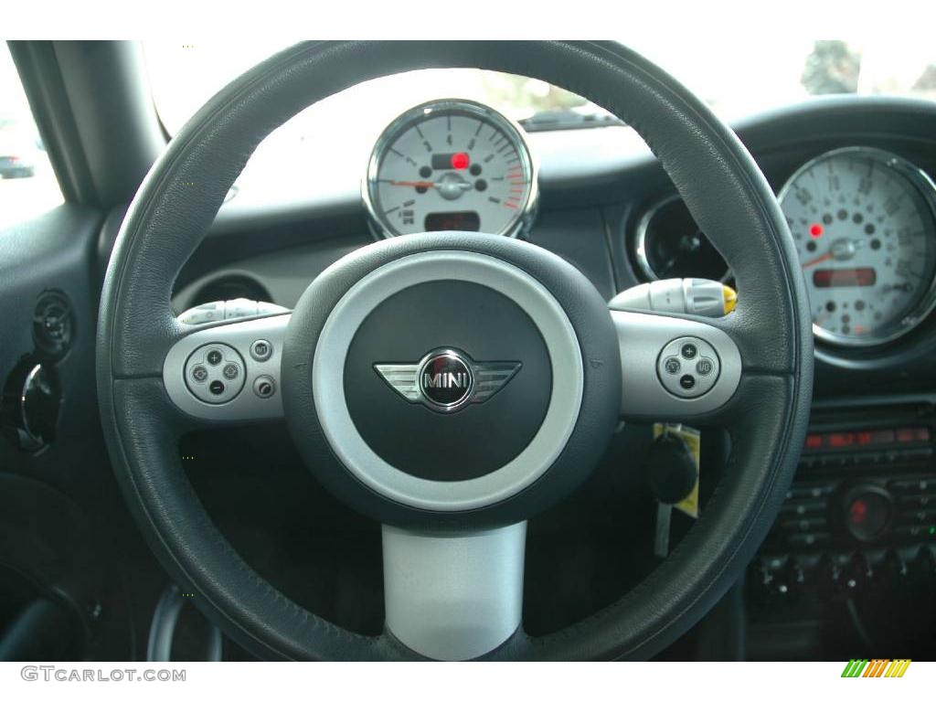 2007 Cooper Convertible - Chili Red / Carbon Black/Black photo #20