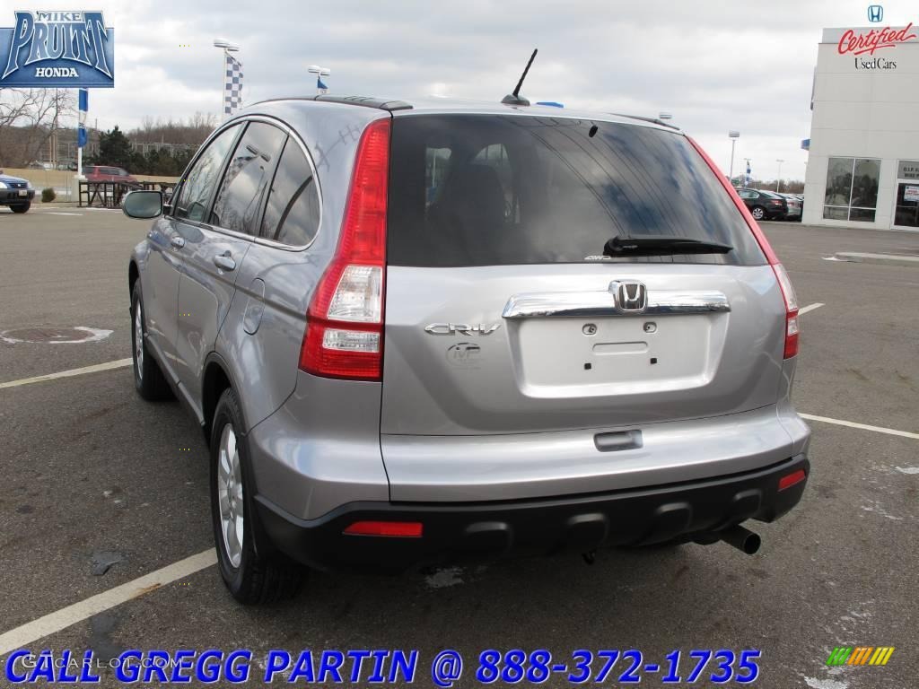 2008 CR-V EX-L 4WD - Whistler Silver Metallic / Gray photo #2