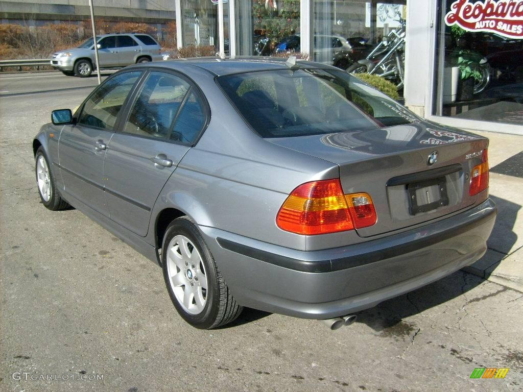 2004 3 Series 325xi Sedan - Silver Grey Metallic / Black photo #3