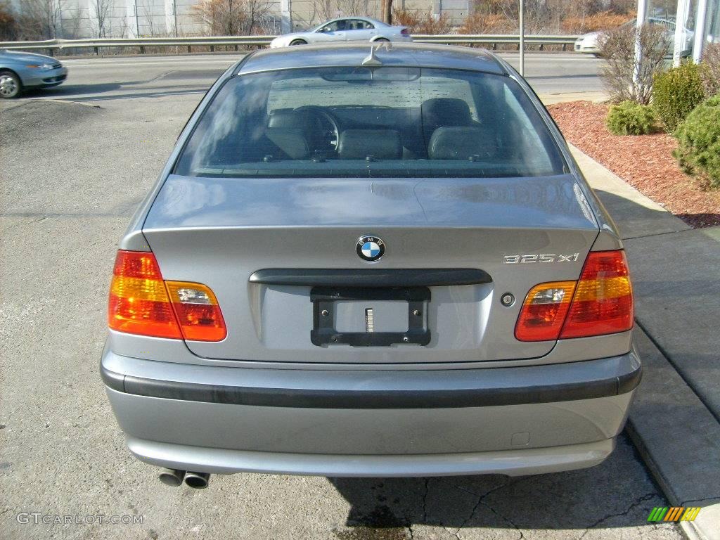 2004 3 Series 325xi Sedan - Silver Grey Metallic / Black photo #4