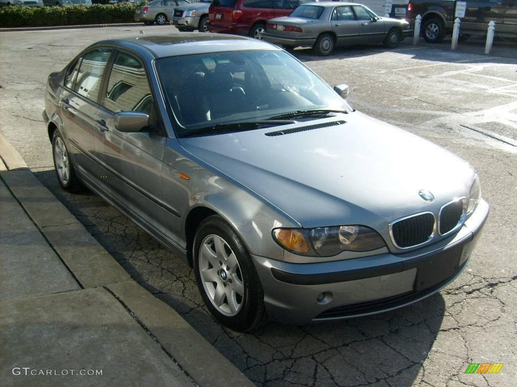 2004 3 Series 325xi Sedan - Silver Grey Metallic / Black photo #6