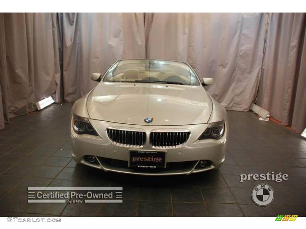 2006 6 Series 650i Convertible - Mineral Silver Metallic / Cream Beige photo #2