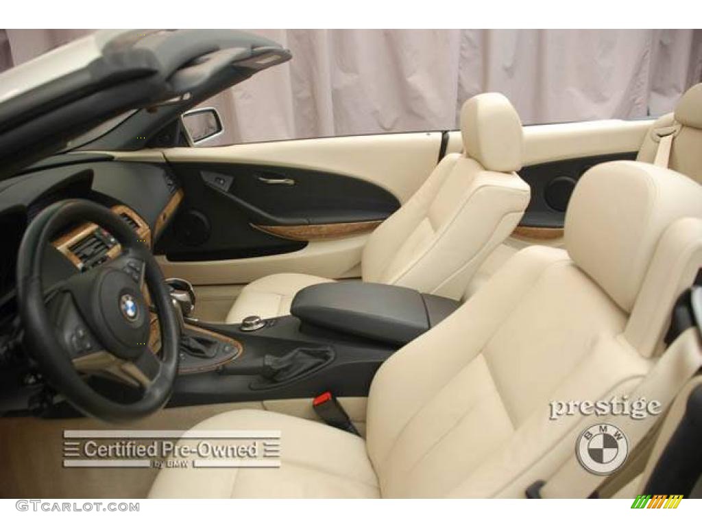 2006 6 Series 650i Convertible - Mineral Silver Metallic / Cream Beige photo #9