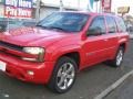 2002 Victory Red Chevrolet TrailBlazer LTZ 4x4  photo #8