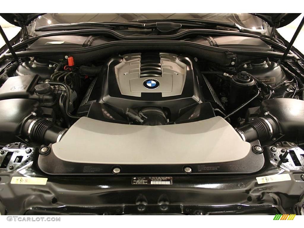2007 7 Series 750Li Sedan - Black Sapphire Metallic / Cream Beige photo #27