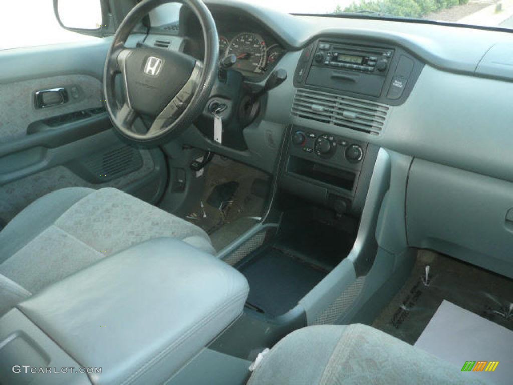 2005 Pilot LX 4WD - Taffeta White / Gray photo #19