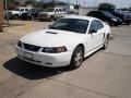 2002 Oxford White Ford Mustang V6 Coupe  photo #2