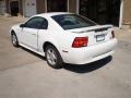 2002 Oxford White Ford Mustang V6 Coupe  photo #8