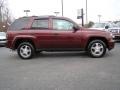 2007 Bordeaux Red Metallic Chevrolet TrailBlazer LS  photo #9