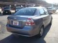 2008 Medium Gray Metallic Chevrolet Aveo LS Sedan  photo #9