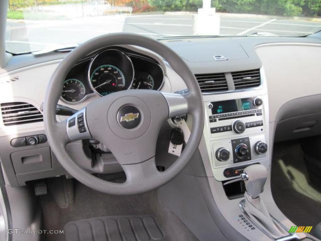 2008 Malibu LS Sedan - Silverstone Metallic / Titanium Gray photo #8