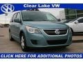 2009 Antigua Blue Metallic Volkswagen Routan SE  photo #1