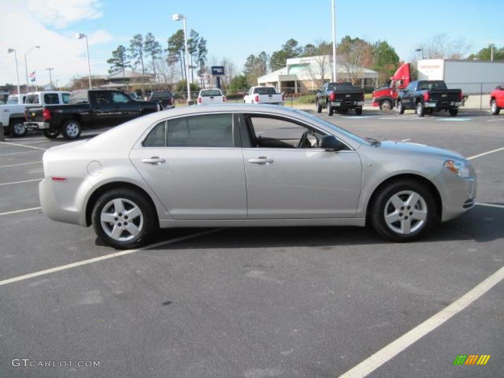 2008 Malibu LS Sedan - Silverstone Metallic / Titanium Gray photo #44