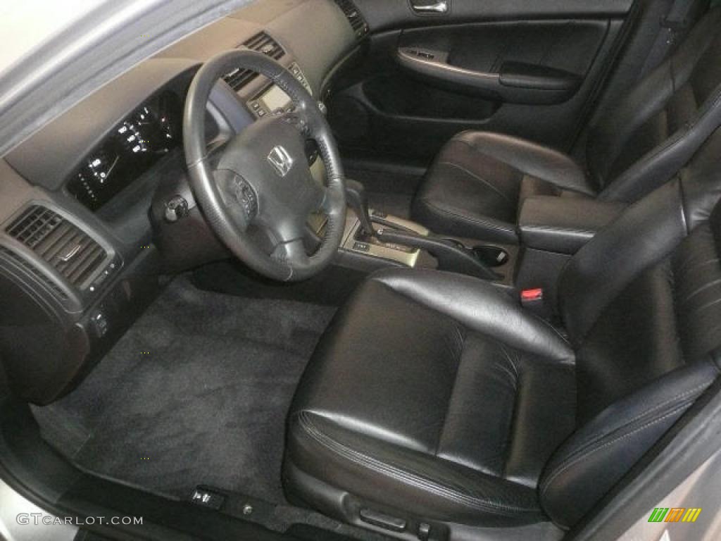 2006 Accord EX-L Sedan - Alabaster Silver Metallic / Black photo #4