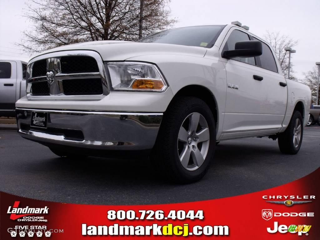 Stone White Dodge Ram 1500