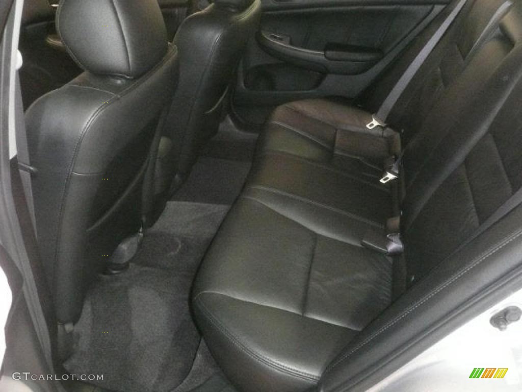 2006 Accord EX-L Sedan - Alabaster Silver Metallic / Black photo #5