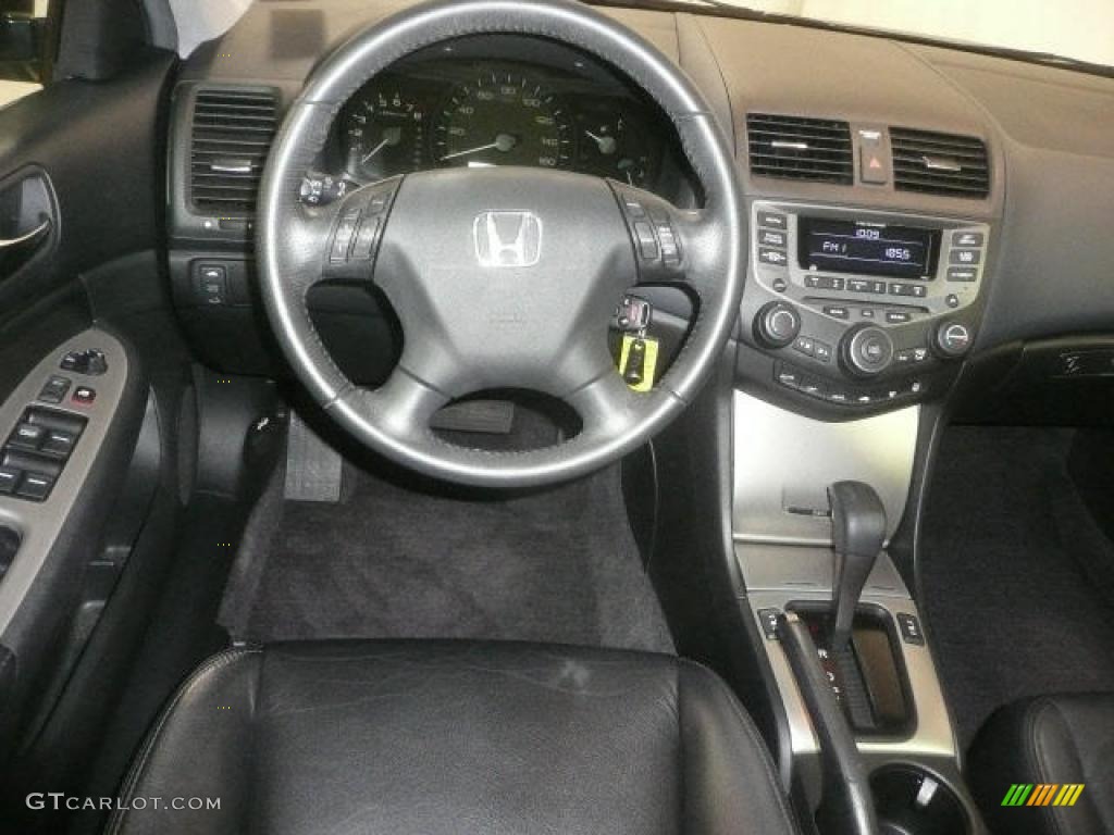 2006 Accord EX-L Sedan - Alabaster Silver Metallic / Black photo #6
