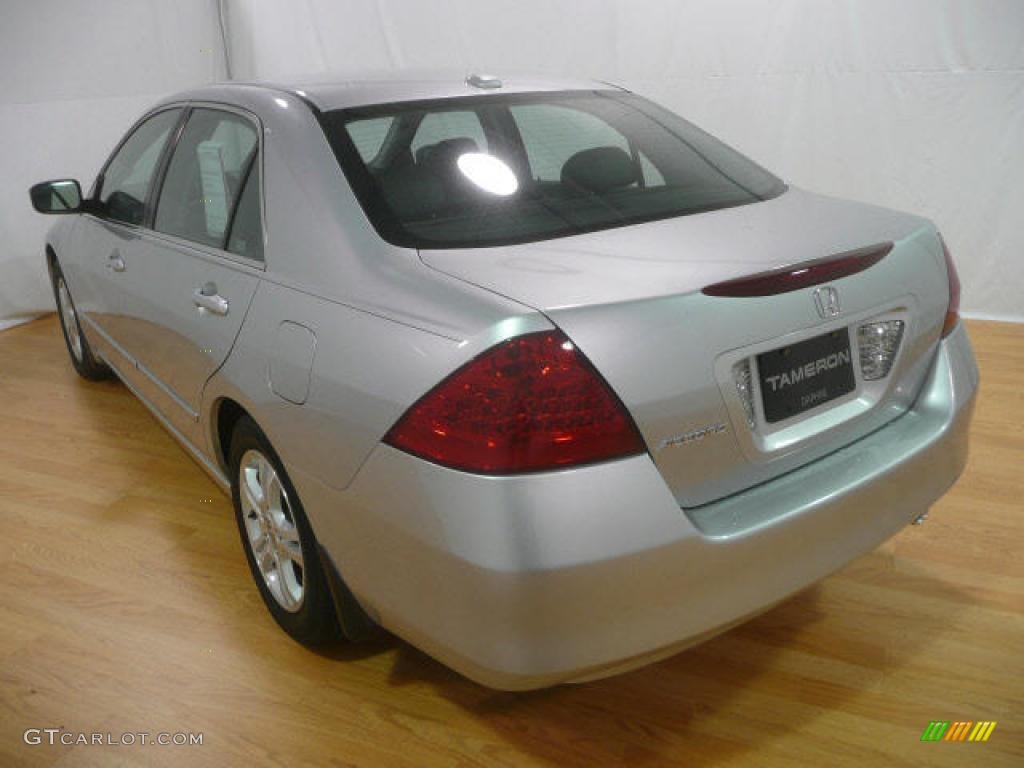 2006 Accord EX-L Sedan - Alabaster Silver Metallic / Black photo #8