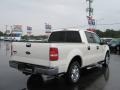 2007 White Sand Tri-Coat Ford F150 Lariat SuperCrew  photo #3