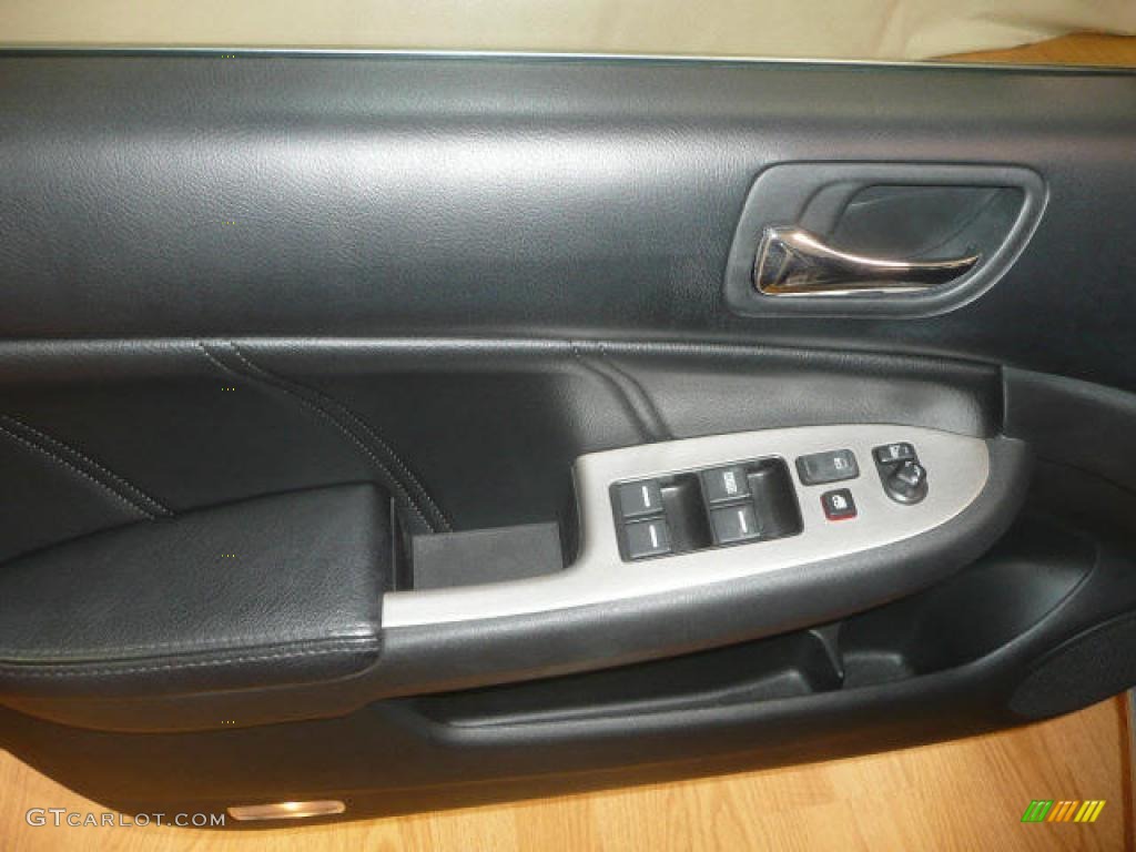 2006 Accord EX-L Sedan - Alabaster Silver Metallic / Black photo #15