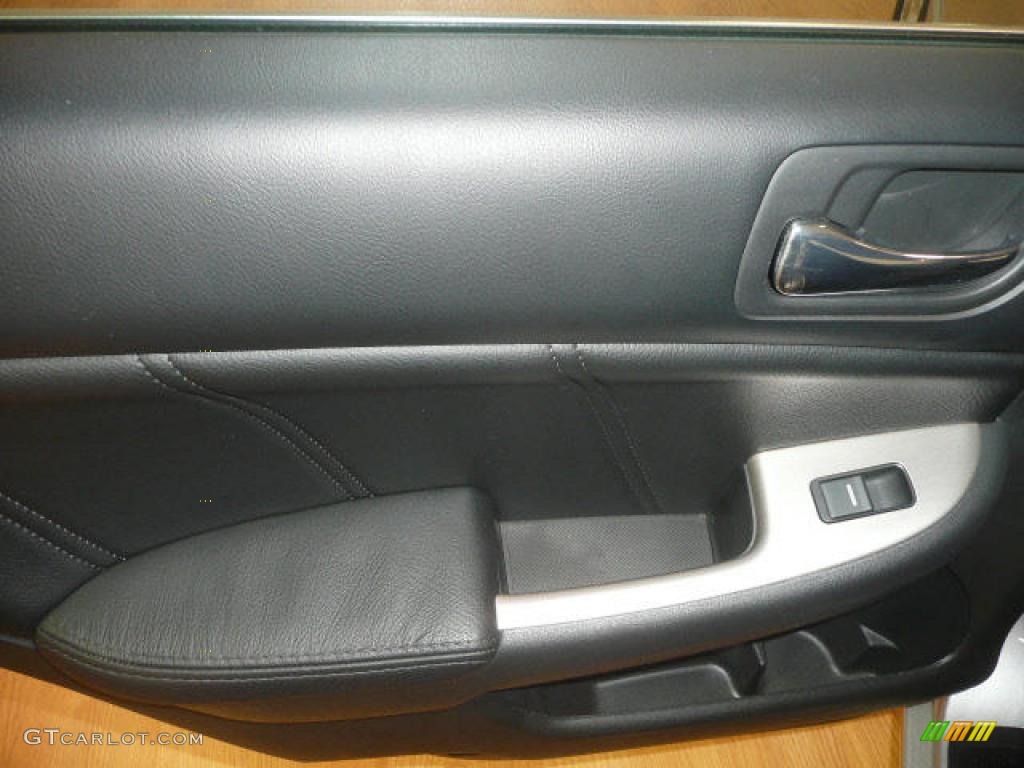 2006 Accord EX-L Sedan - Alabaster Silver Metallic / Black photo #16