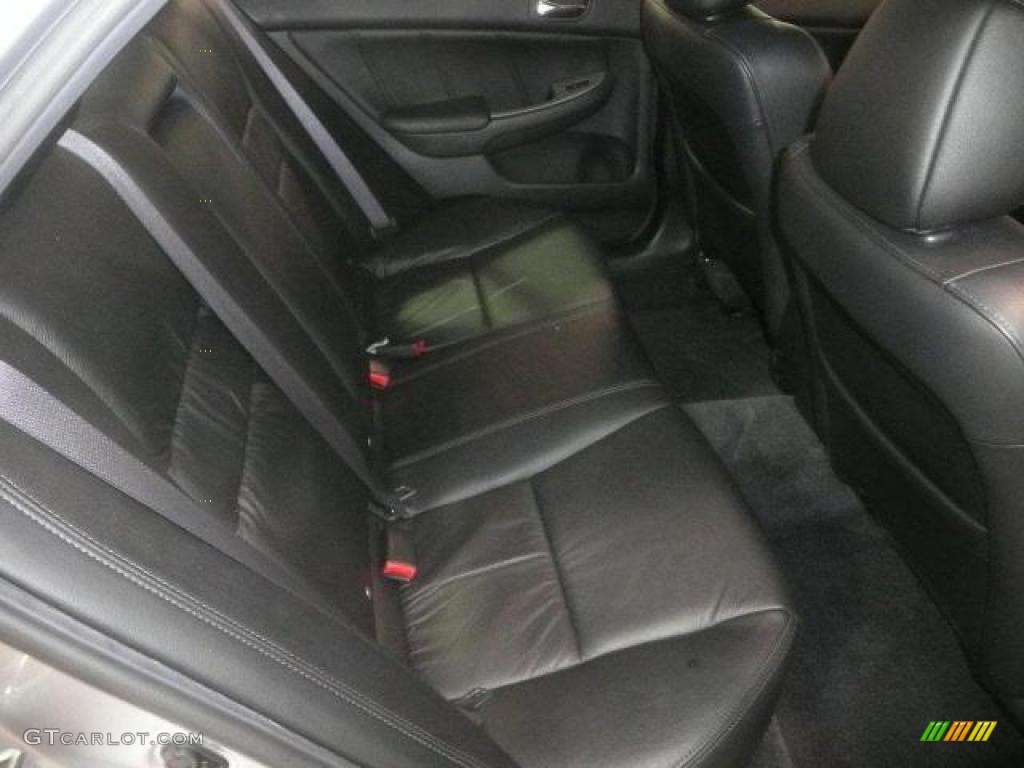 2006 Accord EX-L Sedan - Alabaster Silver Metallic / Black photo #19