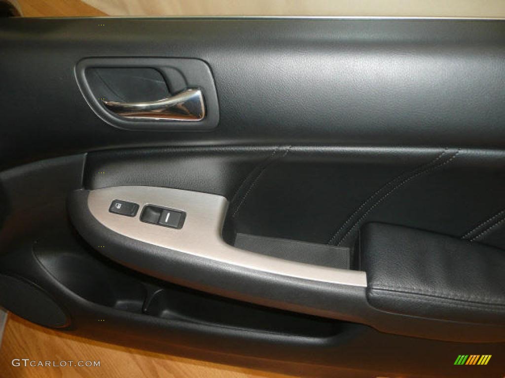 2006 Accord EX-L Sedan - Alabaster Silver Metallic / Black photo #23