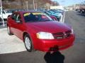 2009 Inferno Red Crystal Pearl Dodge Avenger SE  photo #6