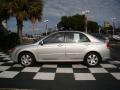 2008 Silver Kia Spectra EX Sedan  photo #2