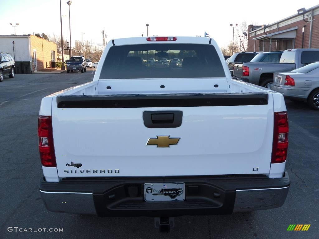 2009 Silverado 1500 LT Crew Cab - Summit White / Ebony photo #5