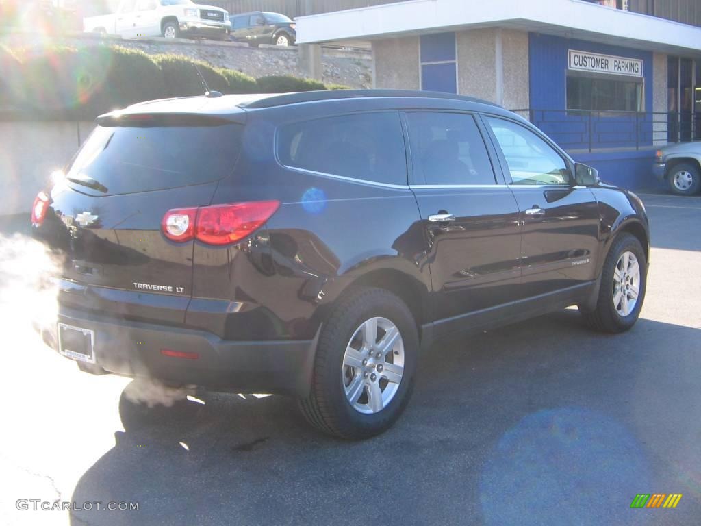 2009 Traverse LT AWD - Dark Cherry Metallic / Ebony photo #13