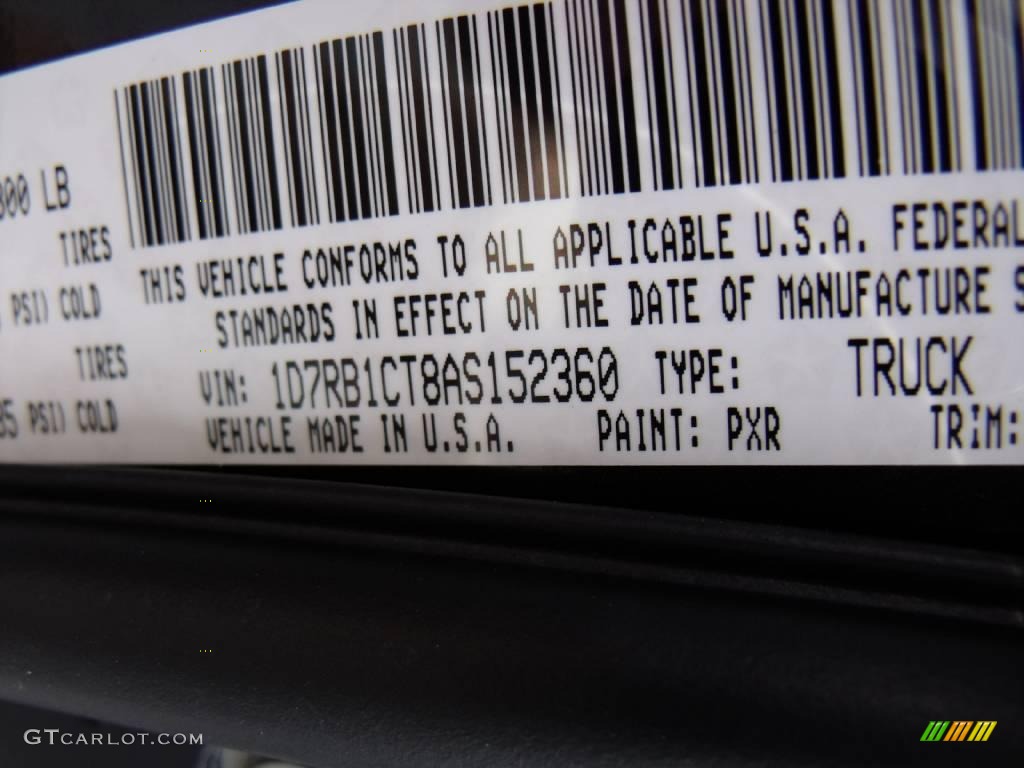 2010 Ram 1500 Big Horn Crew Cab - Brilliant Black Crystal Pearl / Dark Slate/Medium Graystone photo #16
