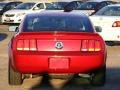 2008 Dark Candy Apple Red Ford Mustang V6 Premium Coupe  photo #4