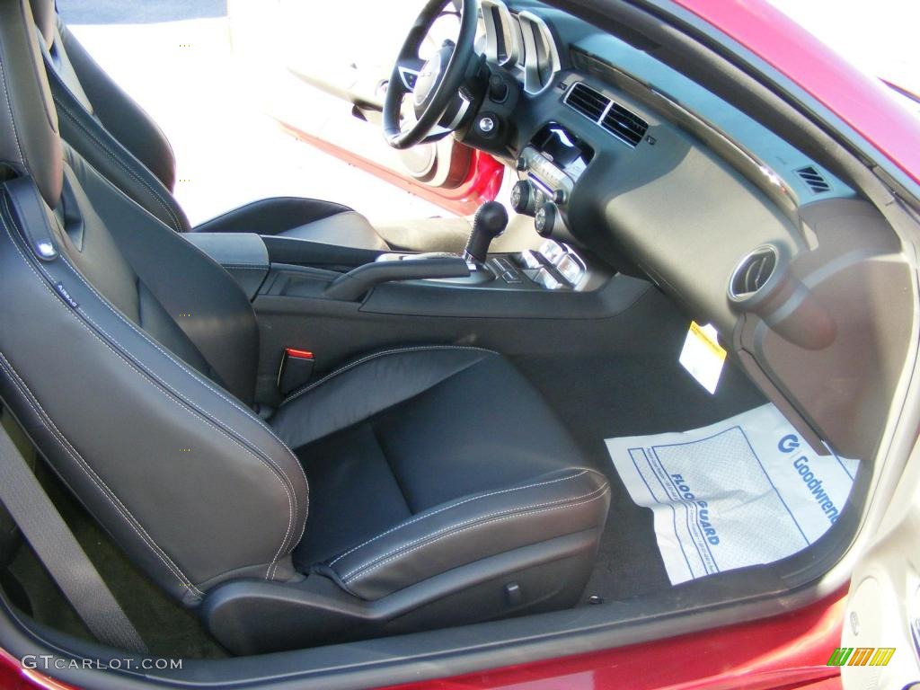 2010 Camaro LT/RS Coupe - Red Jewel Tintcoat / Black photo #13