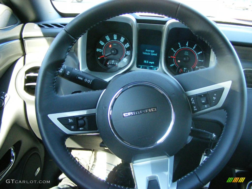 2010 Camaro LT/RS Coupe - Red Jewel Tintcoat / Black photo #18