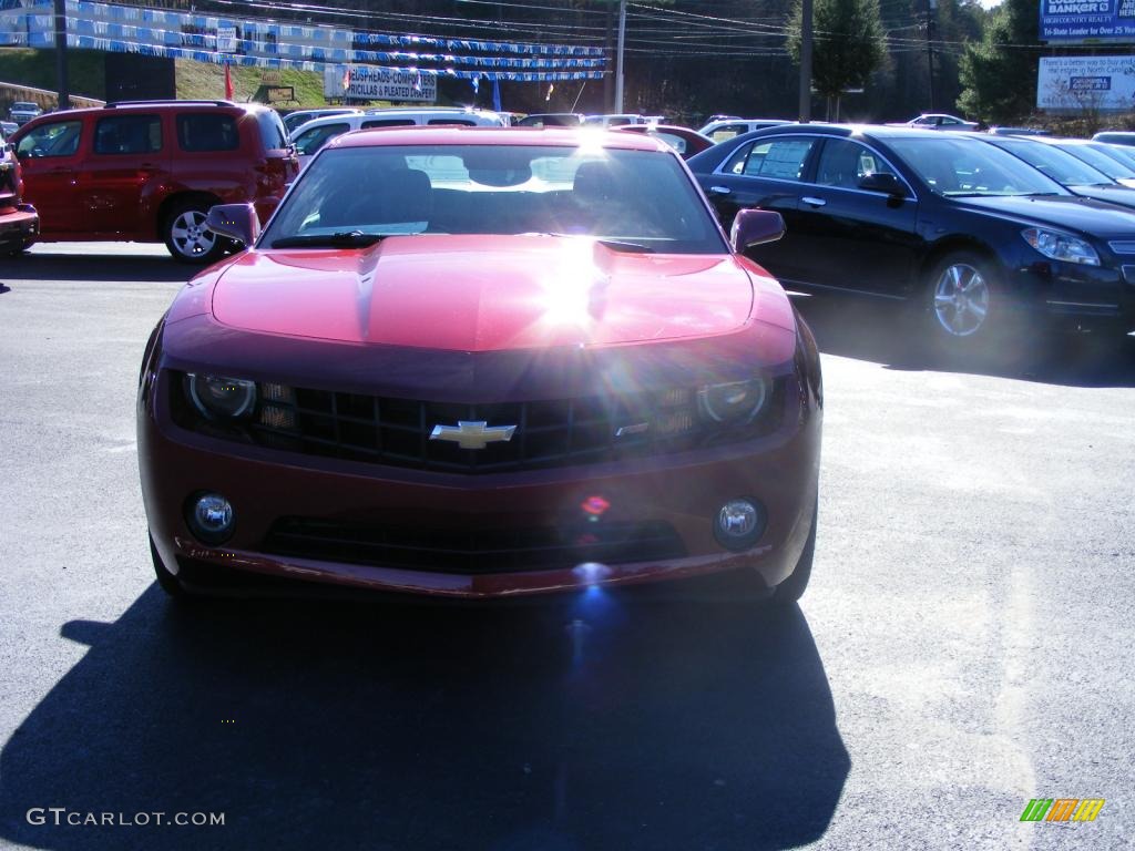 2010 Camaro LT/RS Coupe - Red Jewel Tintcoat / Black photo #32