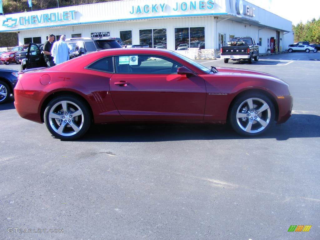 2010 Camaro LT/RS Coupe - Red Jewel Tintcoat / Black photo #36