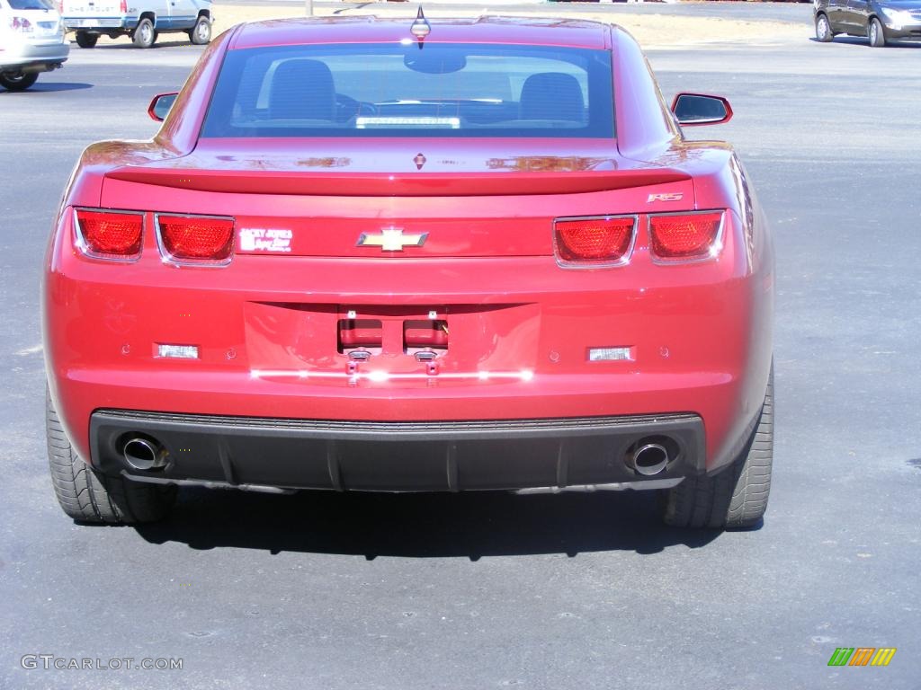 2010 Camaro LT/RS Coupe - Red Jewel Tintcoat / Black photo #43