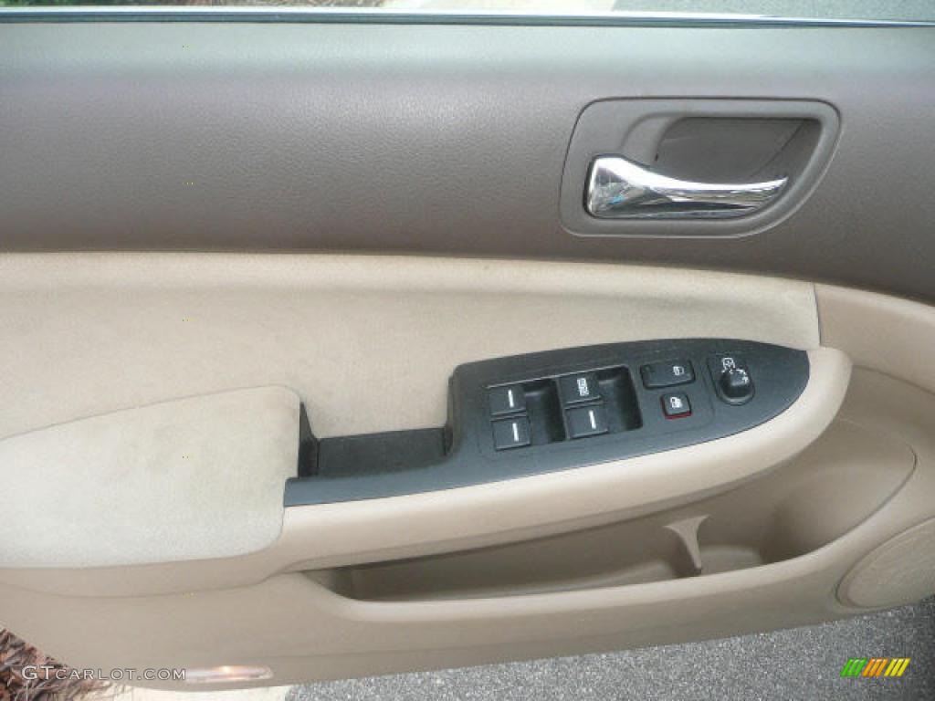 2007 Accord LX Sedan - Desert Mist Metallic / Ivory photo #13
