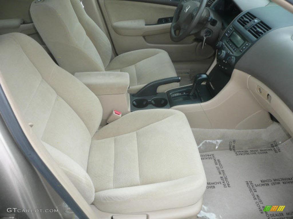 2007 Accord LX Sedan - Desert Mist Metallic / Ivory photo #15