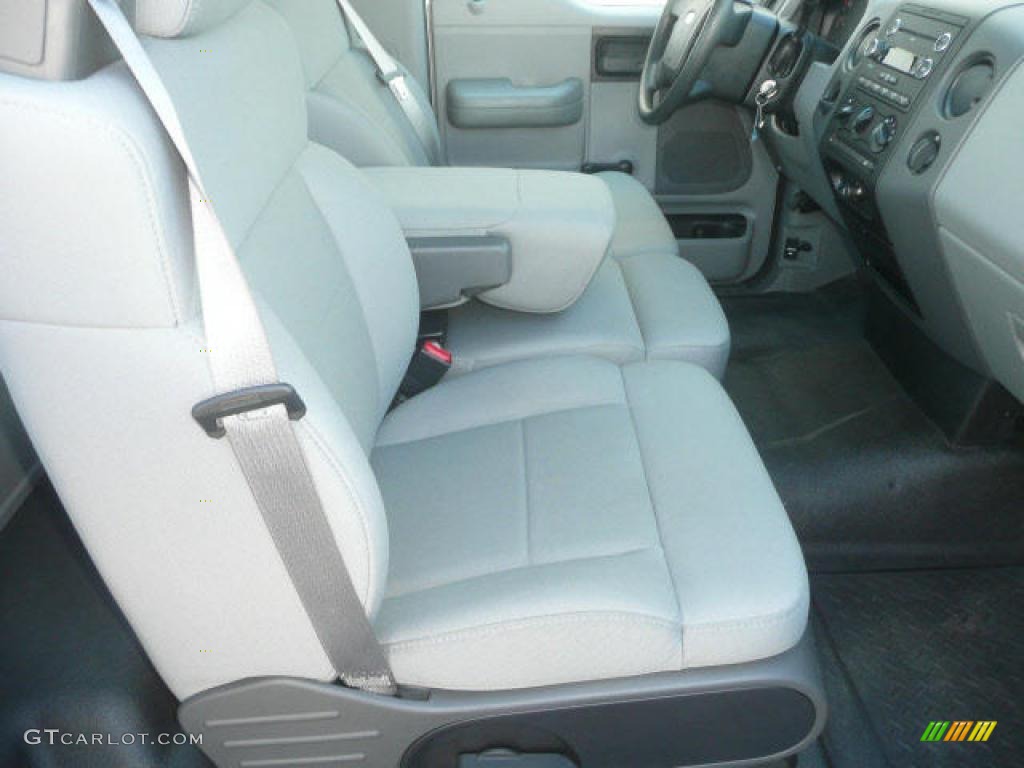 2008 F150 XL Regular Cab - Silver Metallic / Medium/Dark Flint photo #6